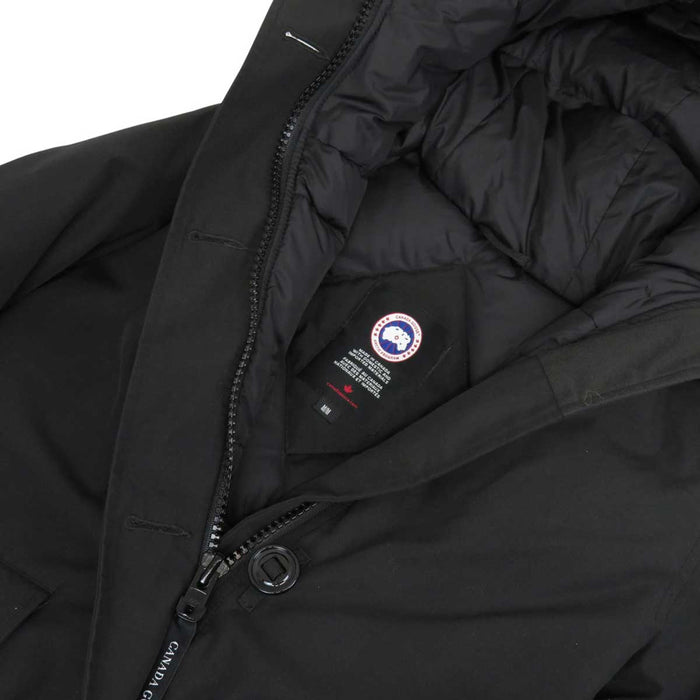CANADA GOOSE 
ワッペン ファー付き 
CHARLOTTE PARKA シャーロット パーカ ダウンコート