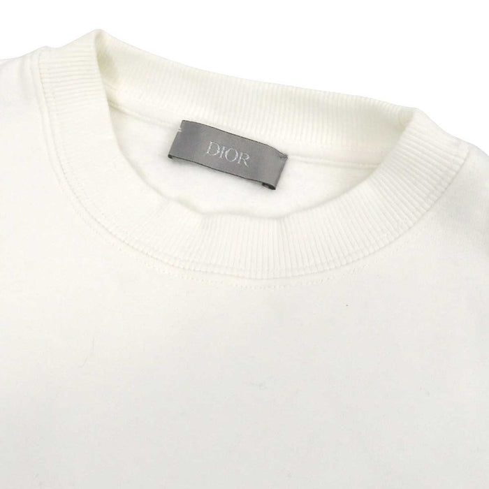 Dior 
刺繍 スウェット コットン 
CD ロゴ エンブロイダリー トレーナー