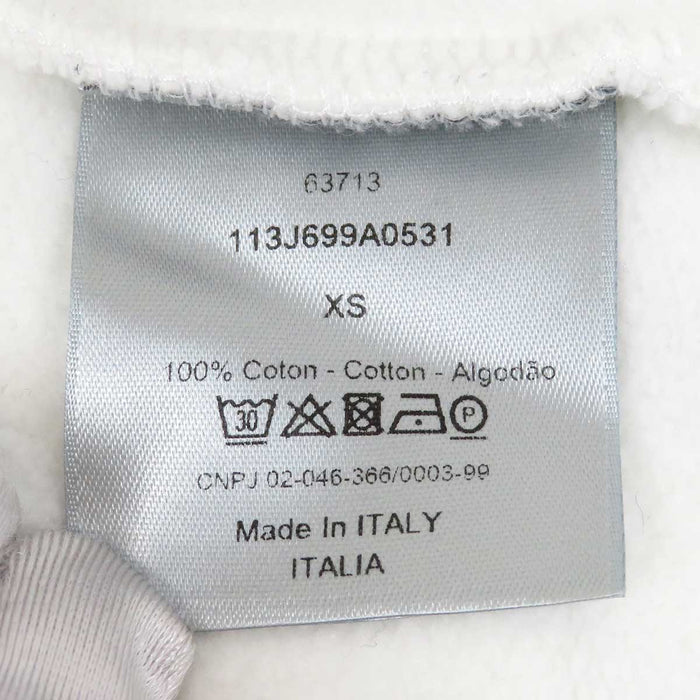 Dior 
刺繍 スウェット コットン 
CD ロゴ エンブロイダリー トレーナー