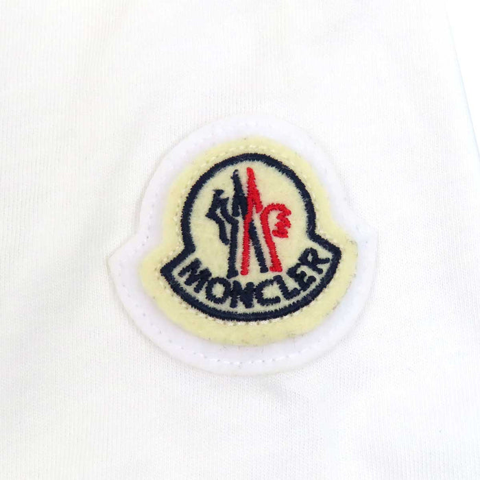 MONCLER 
ロゴ ワッペン SS TSHIRT 
ダックアウトライン プリント Tシャツ