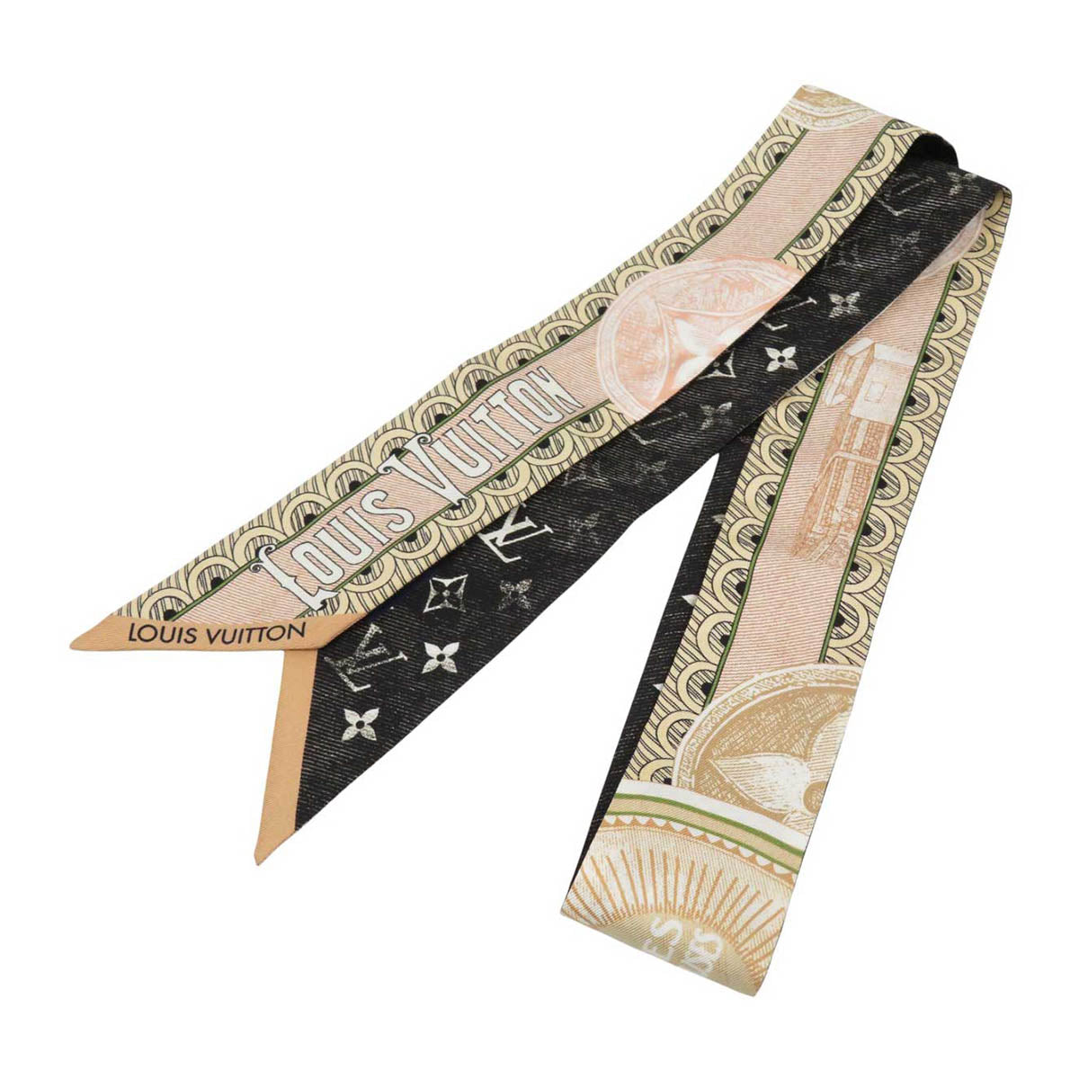 LOUIS VUITTON バンドー・BB・マル メルヴィユーズ　新品未使用 LOUIS VUITTON LV ロゴ ノワール BB マル メルヴェイユーズ バンドー