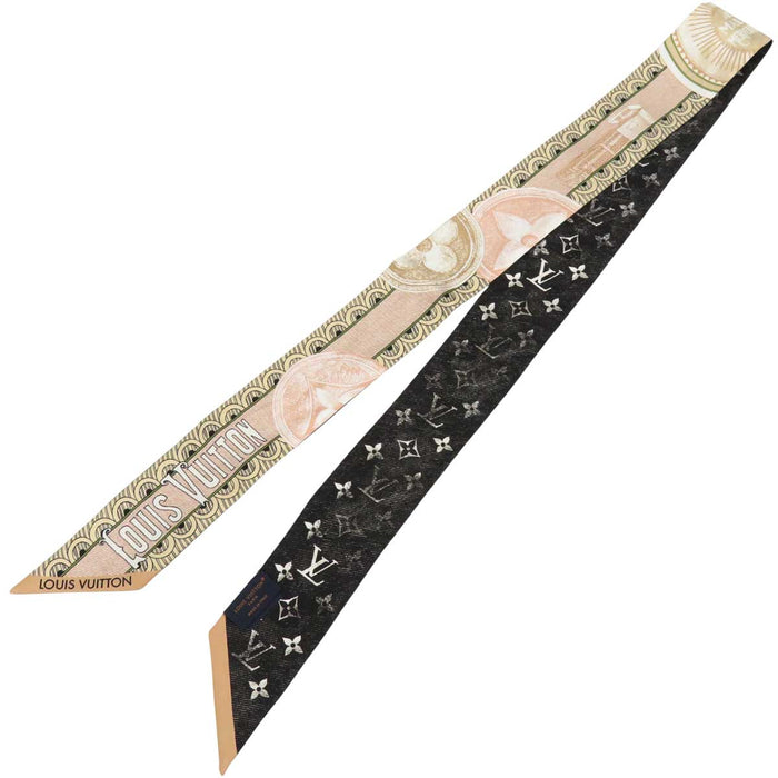 LOUIS VUITTON 
LV ロゴ ノワール 
BB マル メルヴェイユーズ バンドー スカーフ 
モノグラム