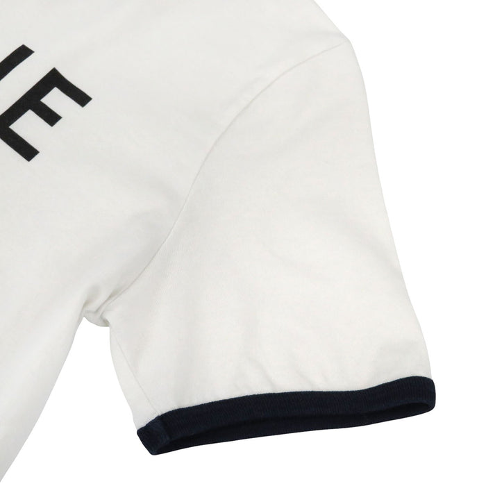 CELINE 
ロゴ コットン 
トリオンフ プリント リンガー Tシャツ