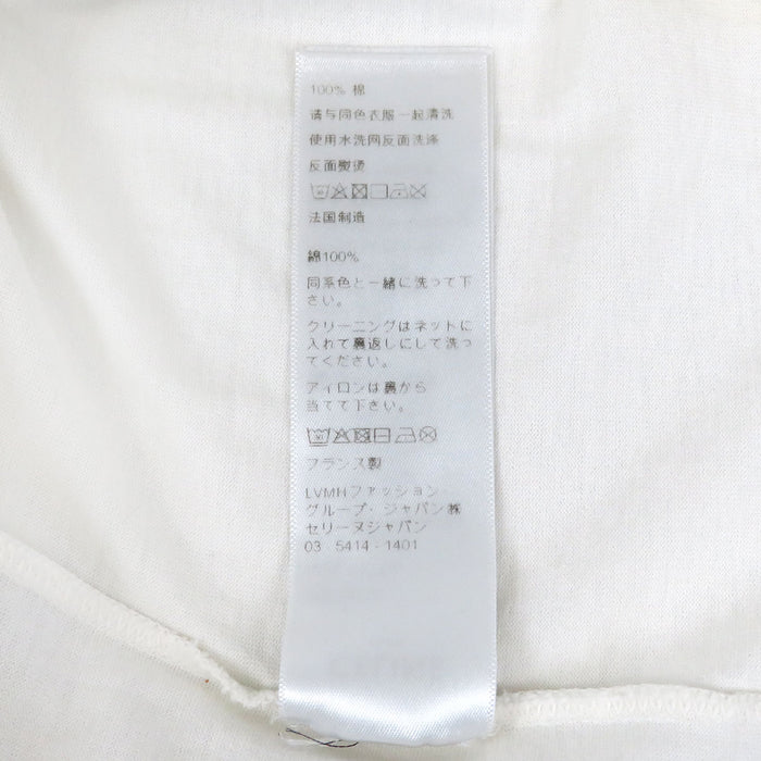 CELINE 
ロゴ コットン 
トリオンフ プリント リンガー Tシャツ