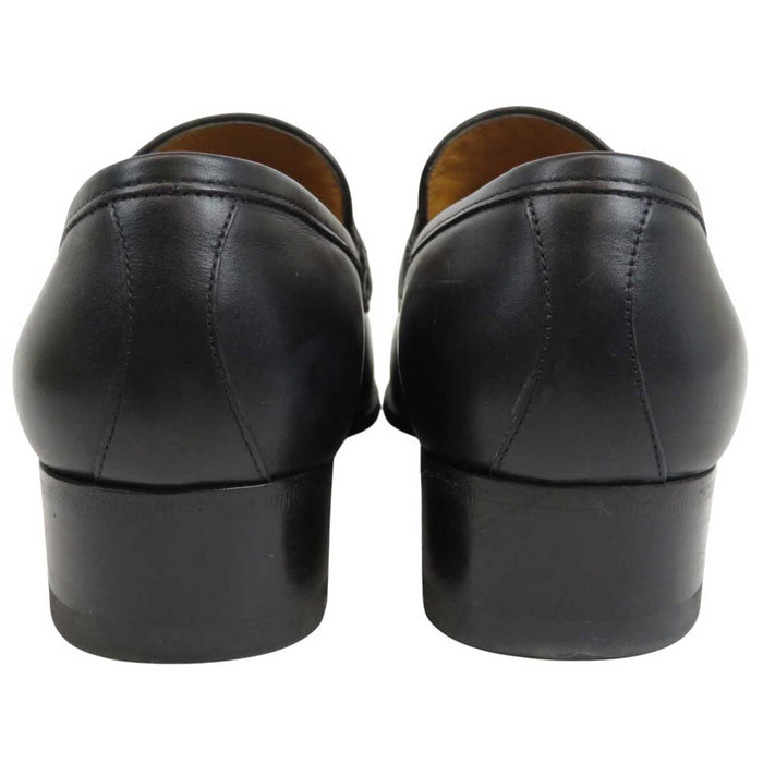 GUCCI 
GG タッセル レザー 
インターロッキングG ウェブ ローファー