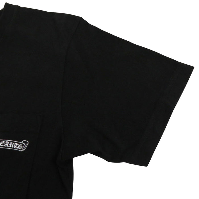 CHROME HEARTS  
CH Plus Étiquette Scroll Logo Coton Logo Arc  
Logo Dos Imprimé T-shirt