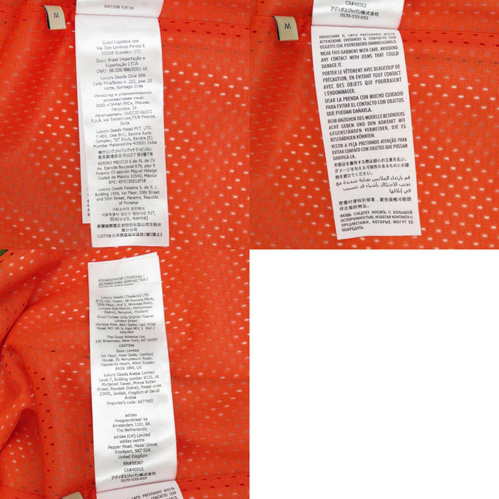 GUCCI 
adidas logo floreale 
adidas collaborazione giacca da pista