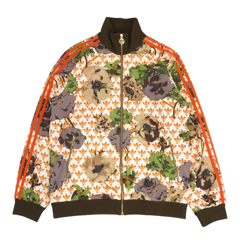 GUCCI adidas ロゴ 花柄 アディダス コラボ トラックジャケット– TS