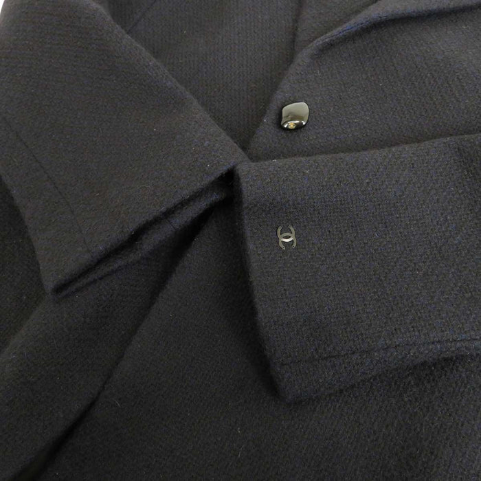 CHANEL 
00A COCO CC ココボタン ロゴ 
ココマーク カシミヤ セットアップ