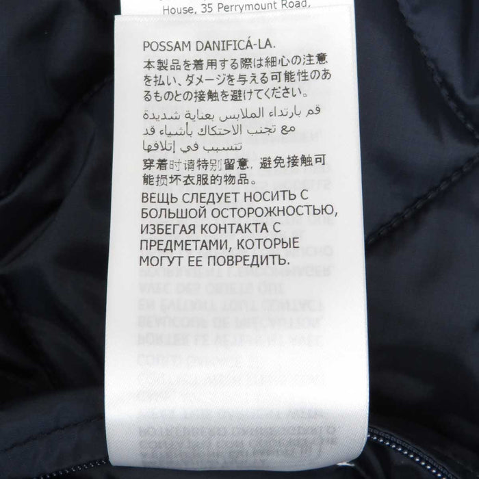 GUCCI 
2023年 ウェズストライプ シェリーライン 総柄 ロゴ 
インターロッキングG 中綿 ジャケット