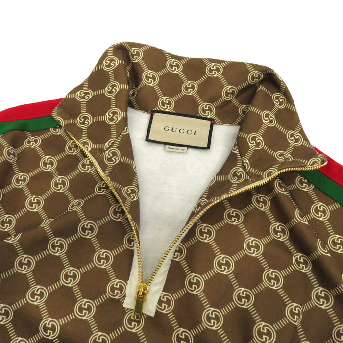 GUCCI 
GG riga Web linea Sherly mezza cerniera 
Interlocking G jersey tecnico abito