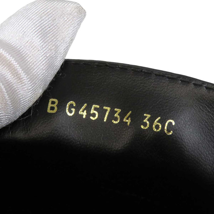 CHANEL 
COCO CC ロゴ チェーン レザー 
ココマーク ターンロック ローファー