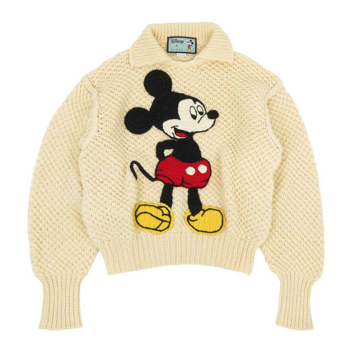 GUCCI 
Disney cotone lana logo 
collaborazione Disney maglione Topolino
