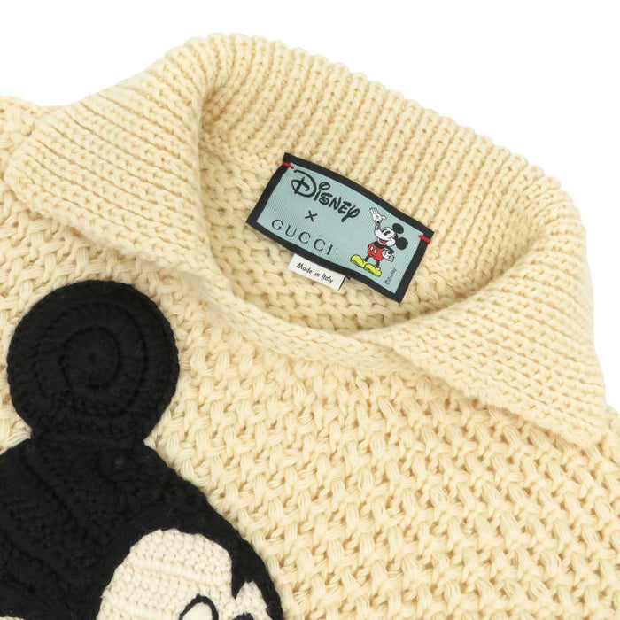 GUCCI 
Disney cotone lana logo 
collaborazione Disney maglione Topolino