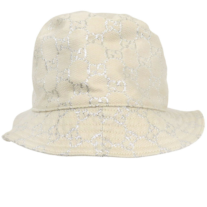 GUCCI 
ロゴ 総柄 
GG バケットハット