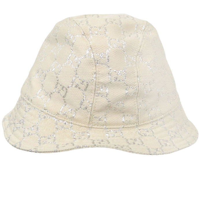 GUCCI 
ロゴ 総柄 
GG バケットハット