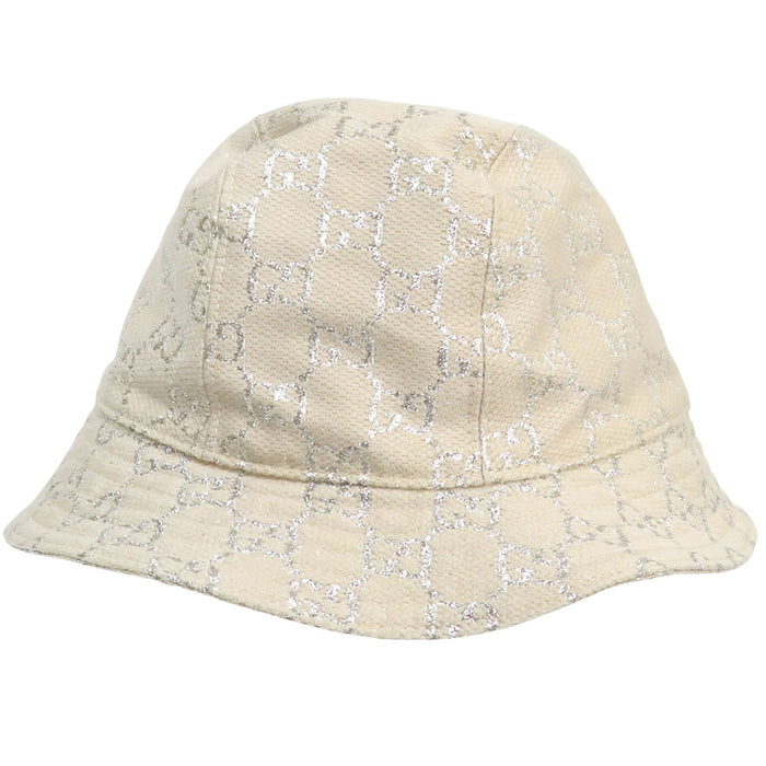 GUCCI 
ロゴ 総柄 
GG バケットハット