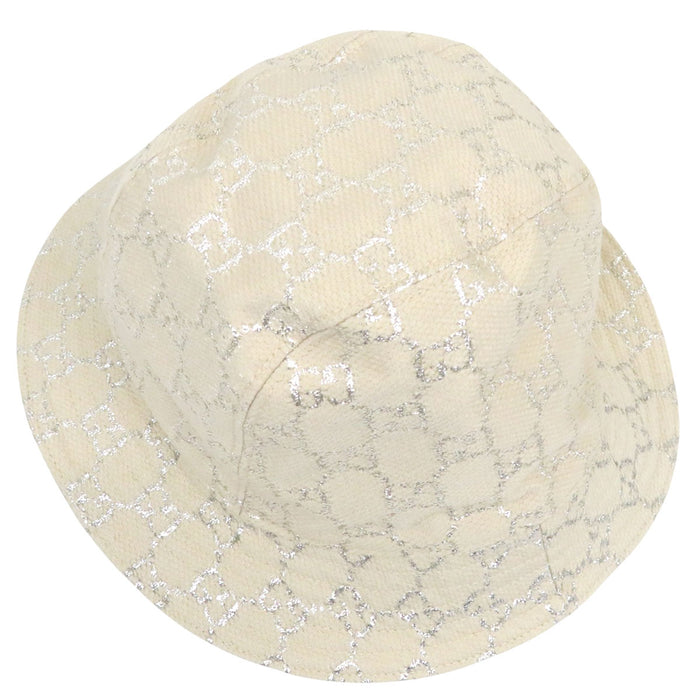 GUCCI 
ロゴ 総柄 
GG バケットハット