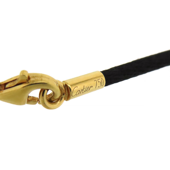 CARTIER Satin Cord Necklace