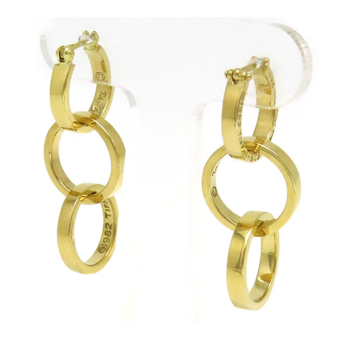 TIFFANY&Co. 
Triple Circle Earrings