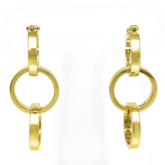 TIFFANY&Co. 
Triple Circle Earrings