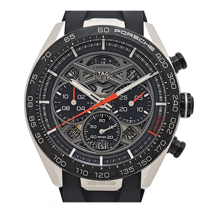TAG HEUER 
カレラ クロノグラフ ポルシェ リミテッド 
箱ギャラ付