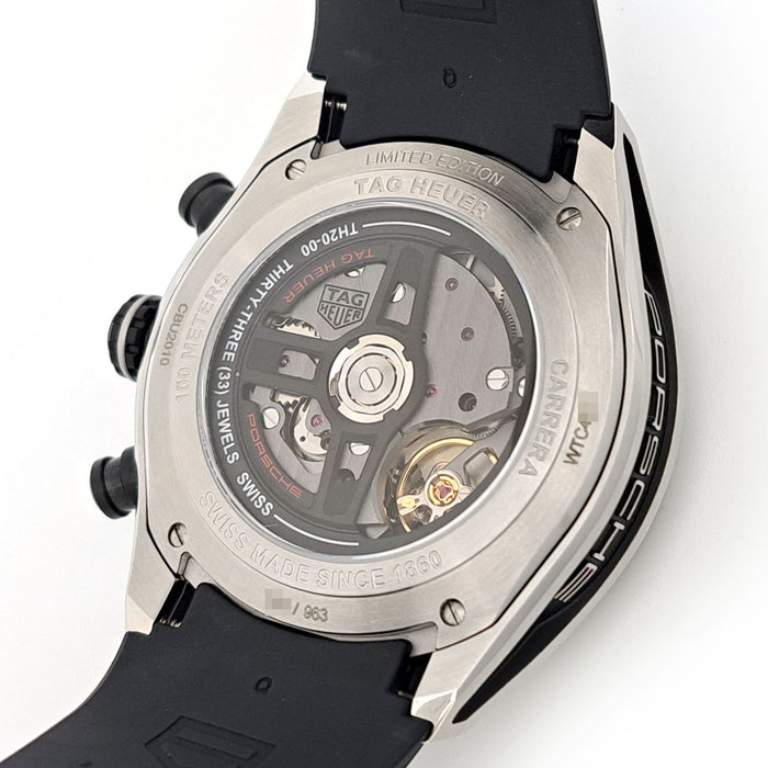 TAG HEUER 
カレラ クロノグラフ ポルシェ リミテッド 
箱ギャラ付