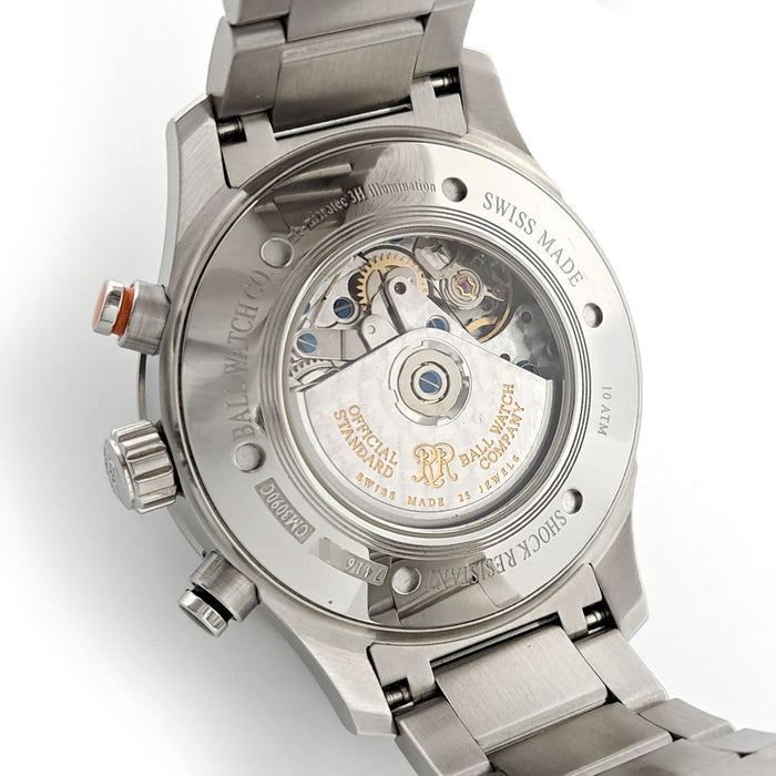 BALLWATCH 
ストークマン ストームチェイサー ブラックMOP 
箱ギャラ付