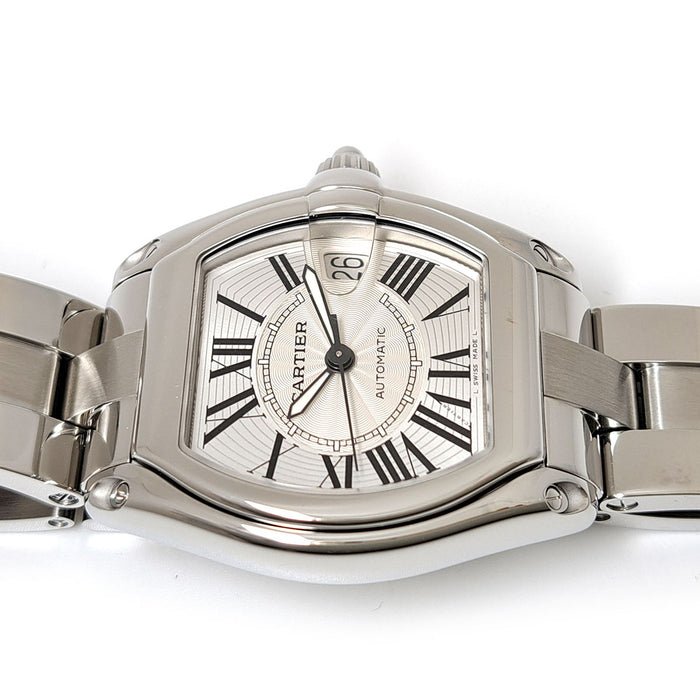 CARTIER 
ロードスター ドゥ カルティエ ウォッチ LM 
箱付