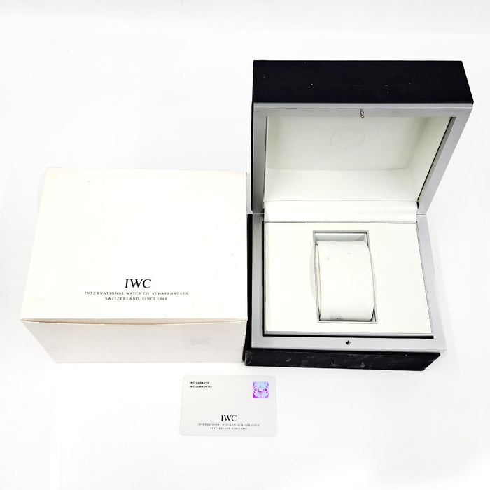 IWC 
ポートフィノ クロノグラフ 
箱ギャラ付