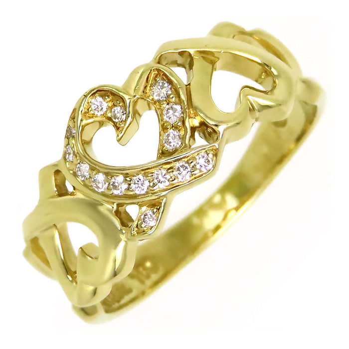 TIFFANY&Co. 
Triple Loving Heart Ring Diamond