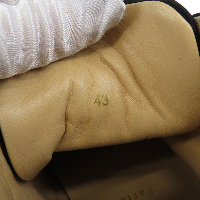 Christian Louboutin 
ビジュー スパイク サテン 
ルイス ハイカット スニーカー