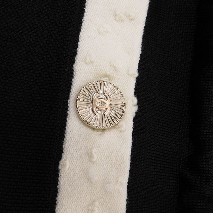 CHANEL 
COCO CC ロゴ ニット 
ココマーク ウエスト ドローコード カーディガン