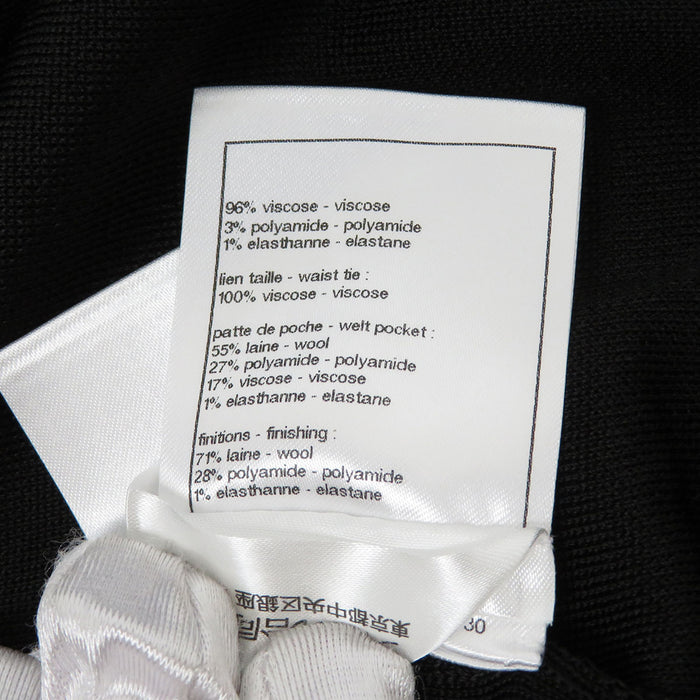 CHANEL 
COCO CC ロゴ ニット 
ココマーク ウエスト ドローコード カーディガン