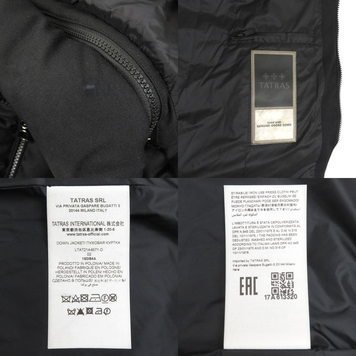 TATRAS 
ロゴワッペン ミドル丈 ウール 
LAVIANA ラヴィアナ ファー付き ダウンコート