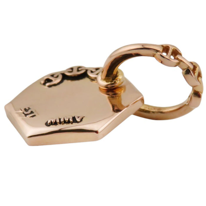 HOORSENBUHS 
TRI-LINK ピンクゴールド 
トライリンク ヘキサゴン ネックレストップ