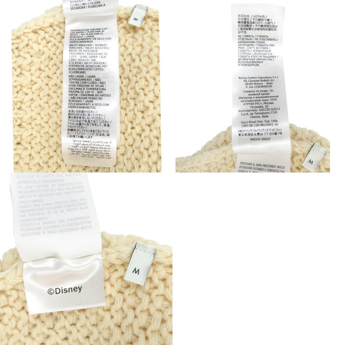 GUCCI 
Disney コットン ウール ロゴ 
ディズニー コラボ ミッキーマウス セーター