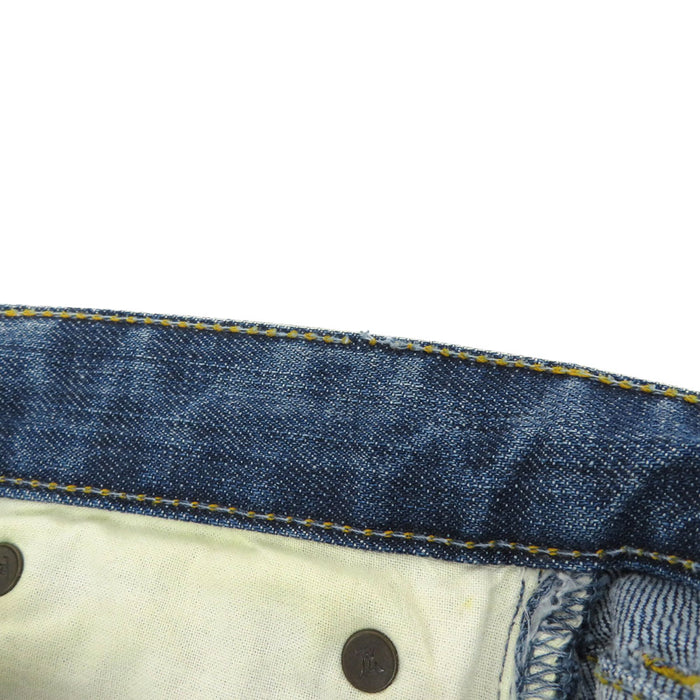 LOUIS VUITTON 
Pantaloni di jeans monogramma 
cotone dritto