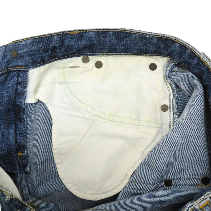 LOUIS VUITTON 
Pantaloni di jeans monogramma 
cotone dritto