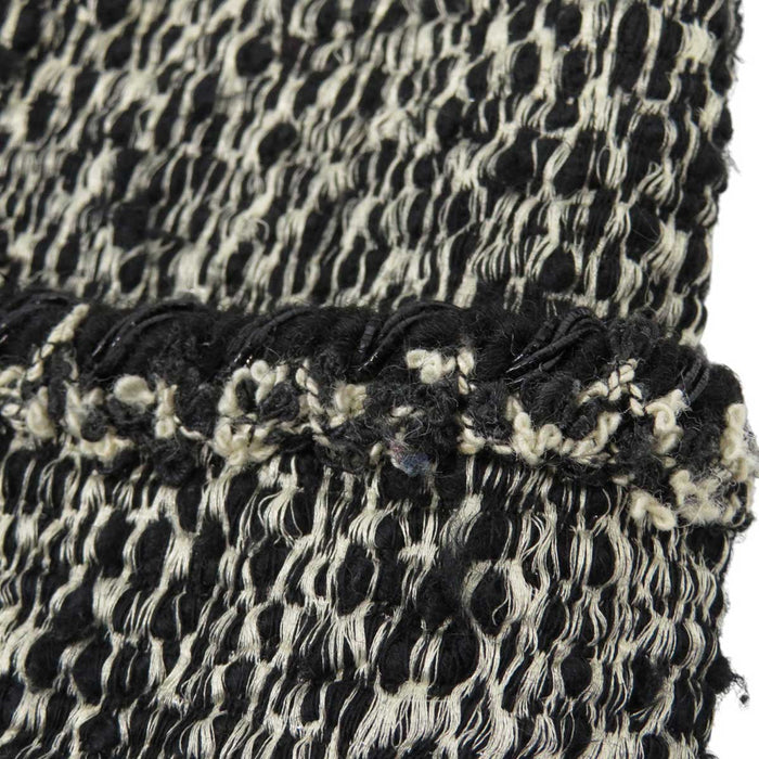 CHANEL
COCO CC Logo Wool
Coco Mark Hooded Tweed Duffle Coat