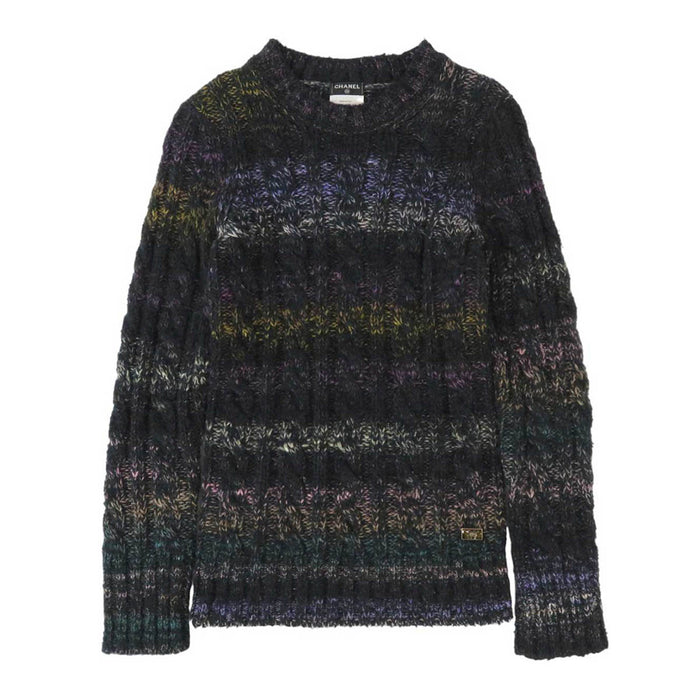 CHANEL 
COCO CC ロゴ ウール シルク 
ココマーク カシミヤ ミックス ニット