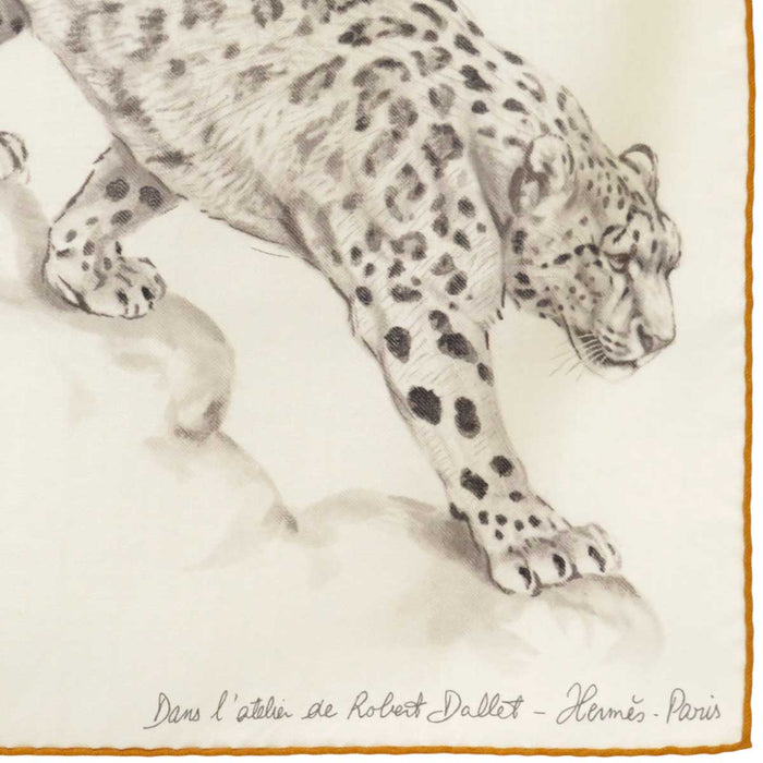 HERMES 
カシシル スカーフ ストール 大判 
カレジェアン 140 DANS LATELIER DE ROBERT DALLE 
ロベールダレのアトリエ