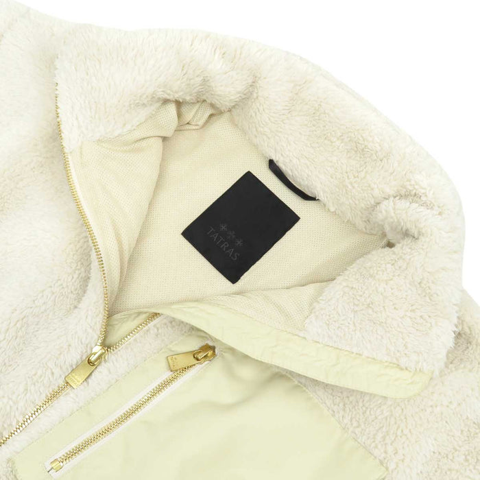 TATRAS 
ワッペン ロゴ 
ボア ブルゾン