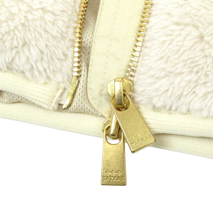 TATRAS 
ワッペン ロゴ 
ボア ブルゾン