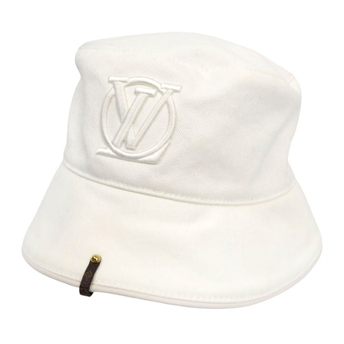 LOUIS VUITTON 
Ricamo LV Circle 
Cappello a secchiello LV City 
Monogramma