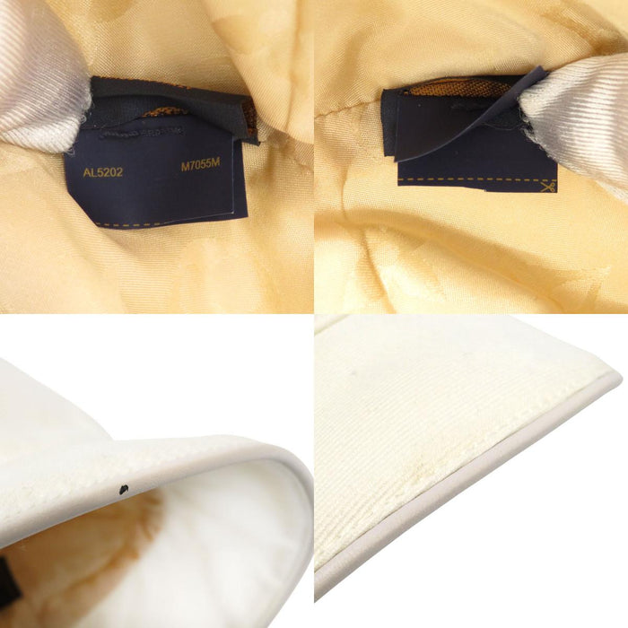 LOUIS VUITTON 
Ricamo LV Circle 
Cappello a secchiello LV City 
Monogramma