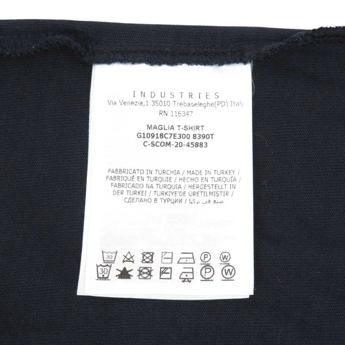 MONCLER 
刺繍 サイドライン コットン 
MAGLIA T SHIRT マグリア ロゴ エンブロイダリー Tシャツ