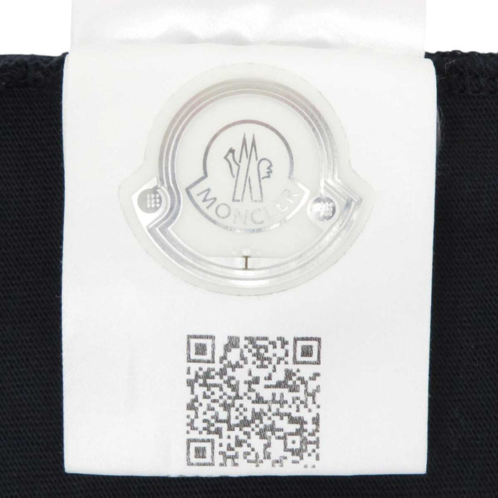 MONCLER 
刺繍 サイドライン コットン 
MAGLIA T SHIRT マグリア ロゴ エンブロイダリー Tシャツ