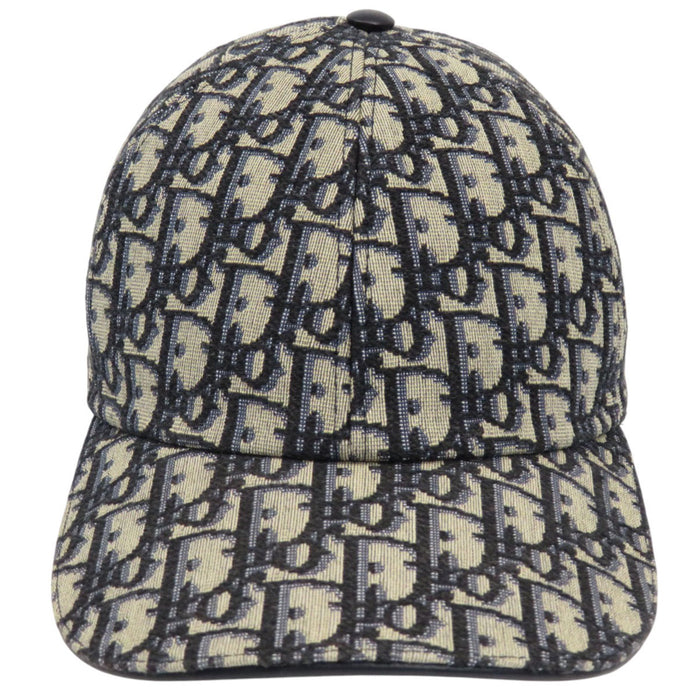 Dior 
ロゴ トロッター コットン 
オブリーク ベースボール キャップ