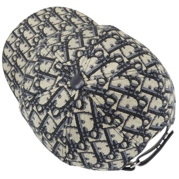 Dior 
ロゴ トロッター コットン 
オブリーク ベースボール キャップ